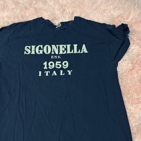 Navy Blue Sigonella T-Shirt - Picture 1 of 1